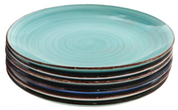 Blue Dessertteller 19cm - 6 Stück - 2 Wahl